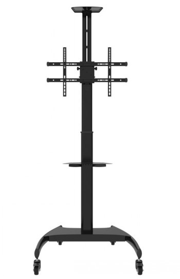 NEOMOUNTS MOBILE FLAT SCREEN FLOOR STAND (HEIGHT: 130-162 CM) 1 SCREEN BLACK
