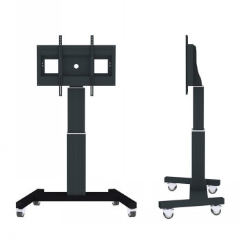 NEOMOUNTS MOTORISED MOBILE FLOOR STAND - VESA 200X200 UP TO 800X600 1 SCREEN BLACK