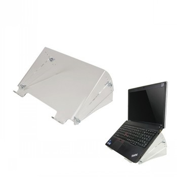 NEOMOUNTS ACRYLIC NOTEBOOK RISER (TILT: 20 - 40 DEGREES) 1 SCREEN TRANSPARENT