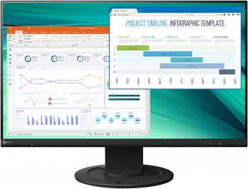 EIZO FLEXSCAN EV2460 23.8" FHD IPS/DP/DVI-D/HDMI/VGA/5Y