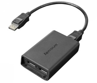 LENOVO DISPLAYPORT TO DUAL DP ADAPTER