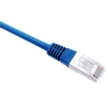 BLACK BOX GIGATRUE® CAT6A 550-MHZ STRANDED ETHERNET PATCH CABLE - SHIELDED (S/FTP), LSZH, SNAGLESS BOOT, BLUE, 5-M (16.4-FT.)