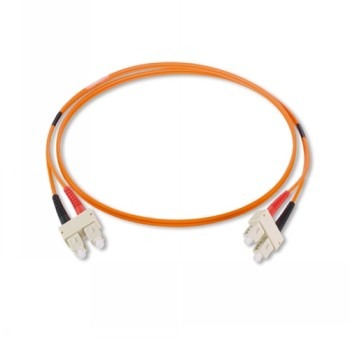 BLACK BOX PREMIUM OM1 62.5/125 MULTIMODE FIBER OPTIC PATCH CABLE - LSZH, ST-SC, ORANGE, 5-M (16.4-FT.)