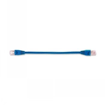 BLACK BOX GIGATRUE® CAT6 550-MHZ STRANDED ETHERNET PATCH CABLE - UNSHIELDED (UTP), CM PVC, SNAGLESS BOOT, BLUE, 9-IN. (22.9-CM)