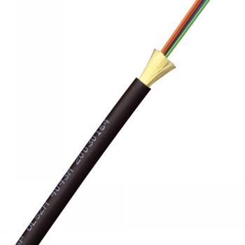 BLACK BOX  OS1 9/125 SINGLEMODE BULK FIBER OPTIC CABLE - INDOOR/OUTDOOR, TIGHT-BUFFERED, LSZH, 12-STRAND, BLACK, 300-M (984-FT.)