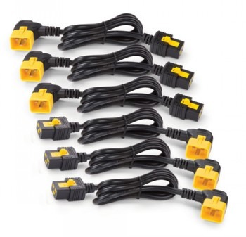 APC POWER CORD KIT (6 EA), LOCKING, C19 TO C20, 1.2M