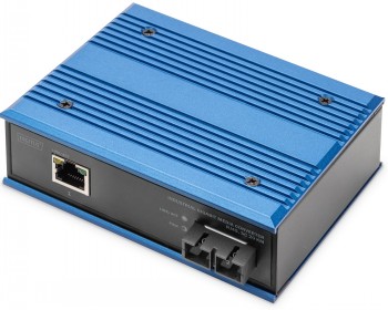 DIGITUS INDUSTRIAL GIGABIT ETHERNET MEDIA CONVERTER, SM
