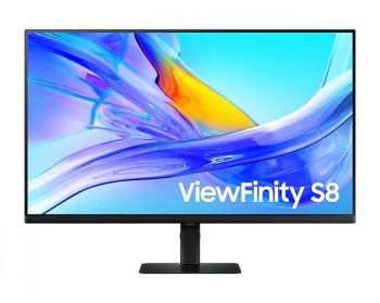 SAMSUNG S32D800U 32" 16:9 3840X2160 VA, 5MS, 350NITS, 60HZ, HDR10, SRGB 99%, HAS/SWIVEL/PIVOT/TILT, HDMI/DP/USB-C (90W),LAN, USB3 HUB, KVM SWITCH, VESA 100, USB-C