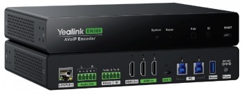 YEALINK EN300  //  AVOIP ENCODER 4K60HZ 4:4:4 3XHDMI USBC CHARGING