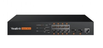 YEALINK RCH80  //  AVOIP SWITCH 8X GIGABIT ETHERNET PORT 2X GIGABIT FIBER PORT
