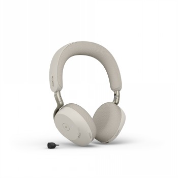 JABRA EVOLVE3 75, UC, LINK390C, WARM GRAY